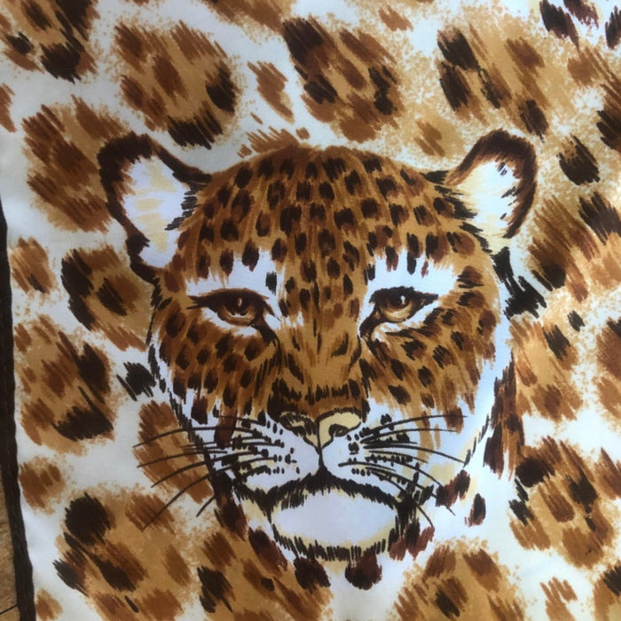 Long Cheetah Scarf Unbranded