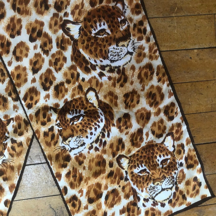 Long Cheetah Scarf Unbranded