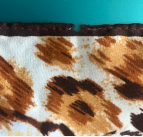 Long Cheetah Scarf Unbranded