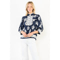 Long Sleeve Pattern Top