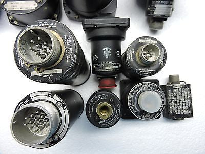 Lot of 15 US Military Aircraft Instruments: VSI, Manifold, Oil, Fuel, BMEP, etc.