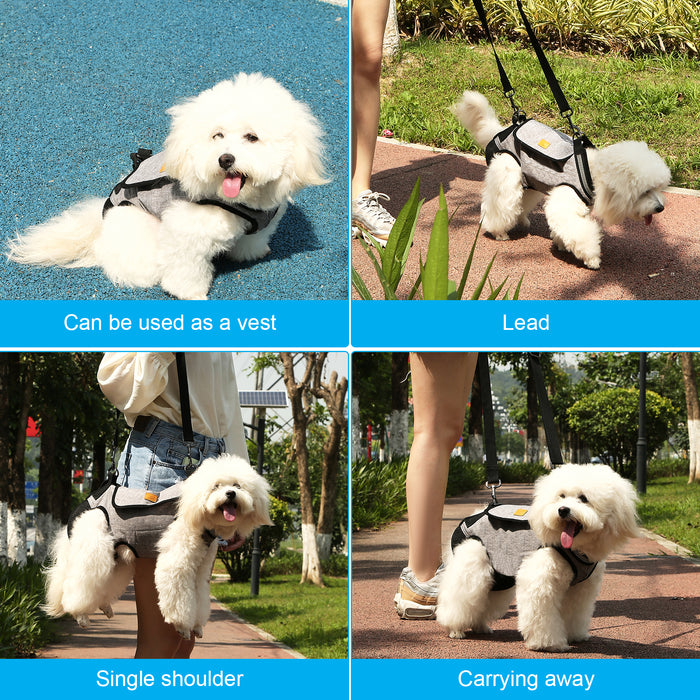 M Size Dog Lift Harness Adjustable Pet Sling Bag Assist Aged Disabled dogs