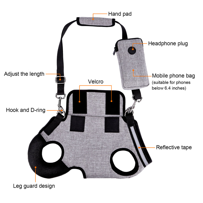 M Size Dog Lift Harness Adjustable Pet Sling Bag Assist Aged Disabled dogs