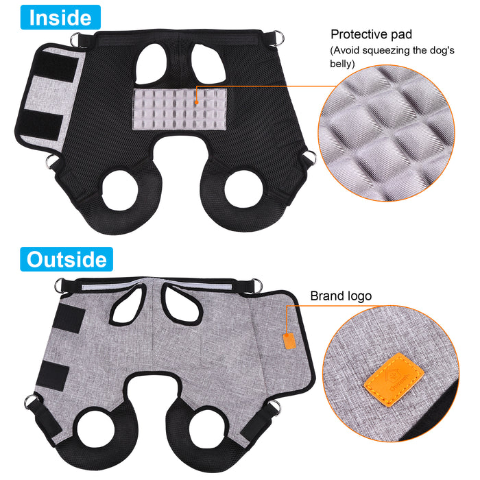 M Size Dog Lift Harness Adjustable Pet Sling Bag Assist Aged Disabled dogs