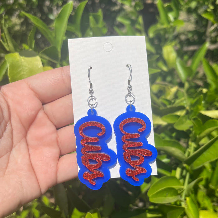 Mascot Layered Dangle Earrings