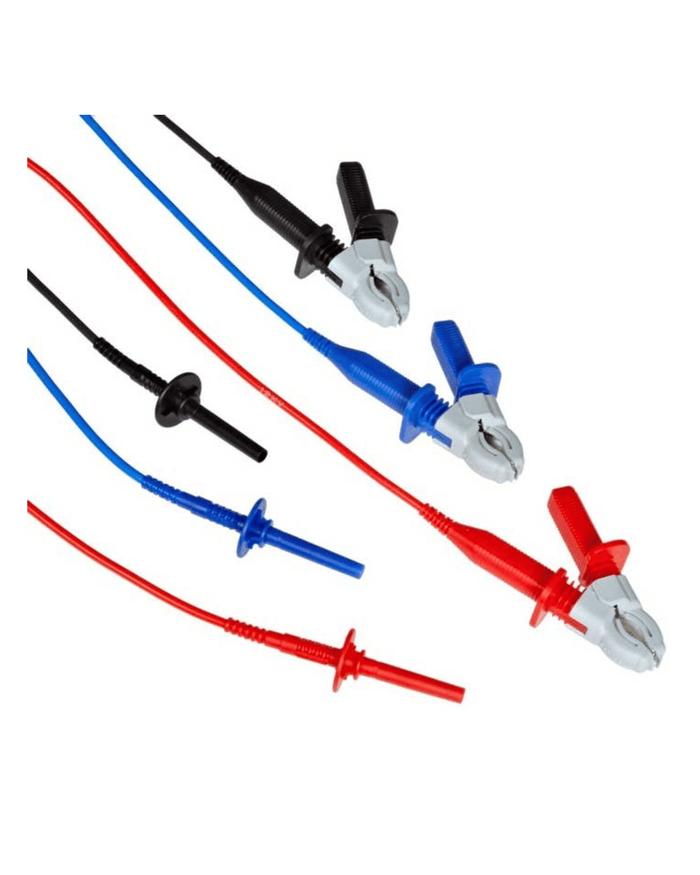 MEGGER 1008-022 electrical test lead cable showing all leads clearly