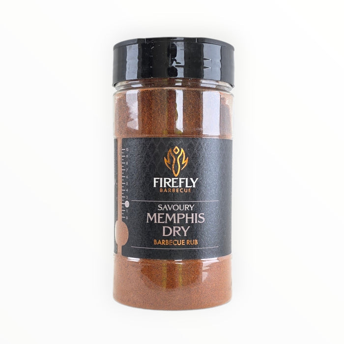 Memphis dry BBQ rub jar