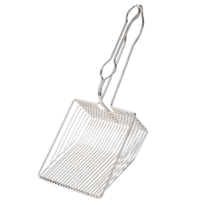 Metal Cat Litter Scoop Sifter Deep Shovel Scooper POO Cleaner Heavy Duty Tool