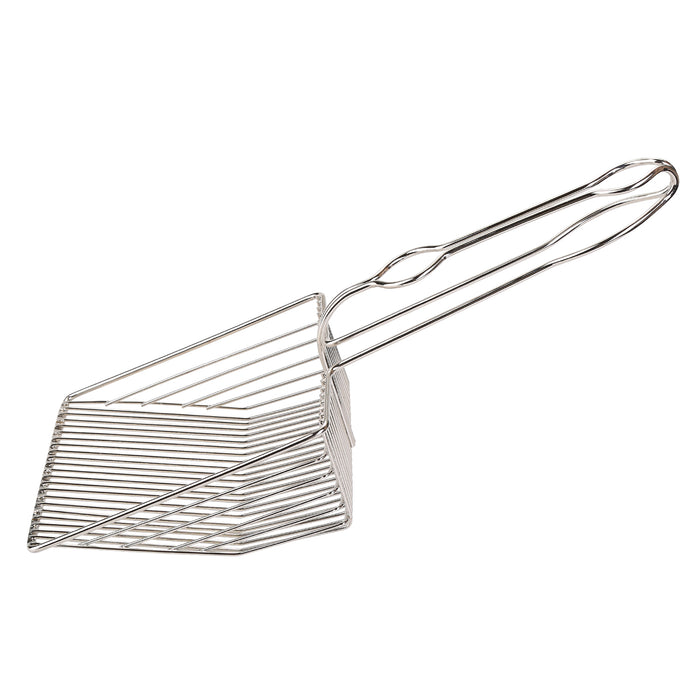 Metal Cat Litter Scoop Sifter Deep Shovel Scooper POO Cleaner Heavy Duty Tool