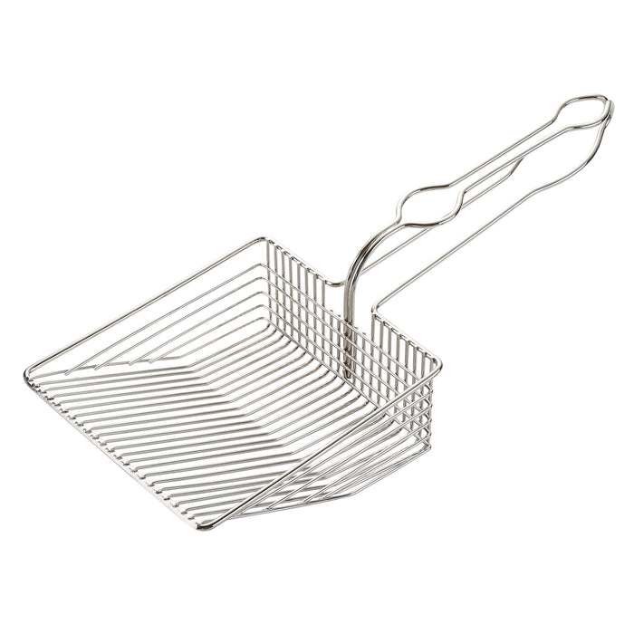 Metal Cat Litter Scoop Sifter Deep Shovel Scooper POO Cleaner Heavy Duty Tool