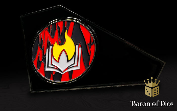 Metal Combat Gauge | Baron Coin™ Compatible | Scorched Book
