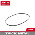 Milwaukee 44-7/8 in. 10/14 TPI Deep Cut Portable Bi-Metal Band Saw Blades (2-Pack)