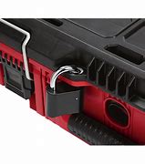 Milwaukee PACKOUT 22 in. Medium Red Tool Box with 75 lbs. Weight Capacity