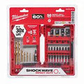 Milwaukee SHOCKWAVE Impact Duty Alloy Steel Screw Driver Drill Bit Set (50-Piece)