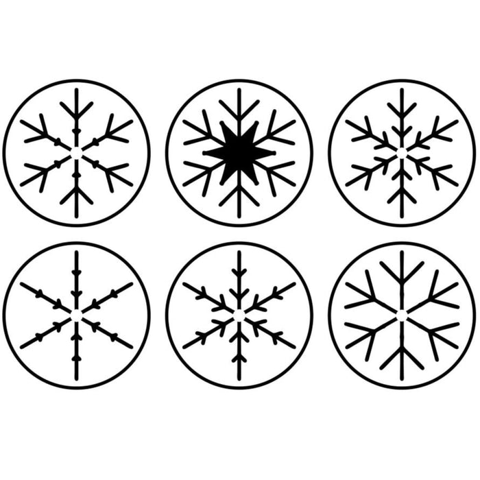 Mini Snowflakes Stencil Set by Jami Ray Vintage