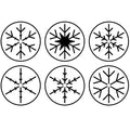 Mini Snowflakes Stencil Set by Jami Ray Vintage
