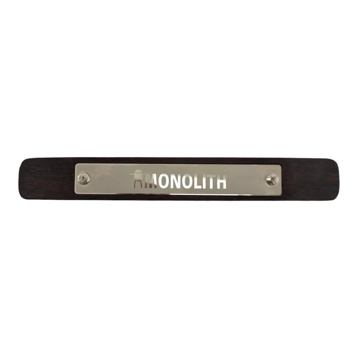 Close-up of Monolith LED handle with illuminated grill light