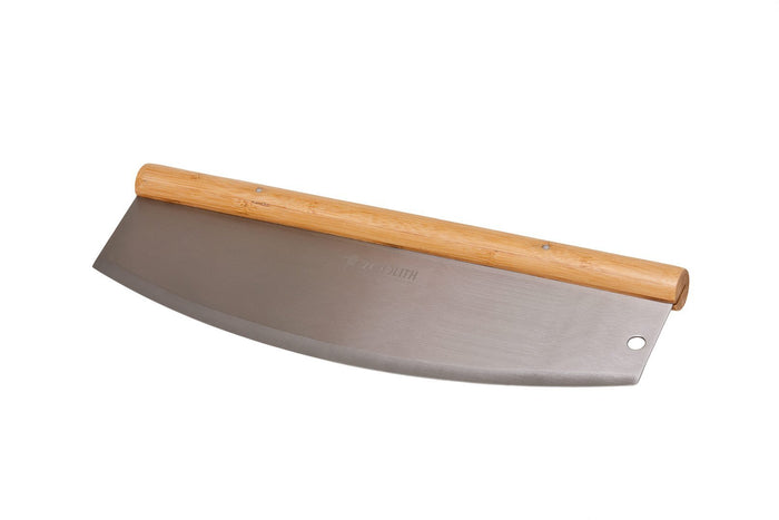 Monolith 14" Pizza Cutter Rocker Blade - bbq accessories, bbq tools, bbq utensils. Monolith by FireFly Barbecue
