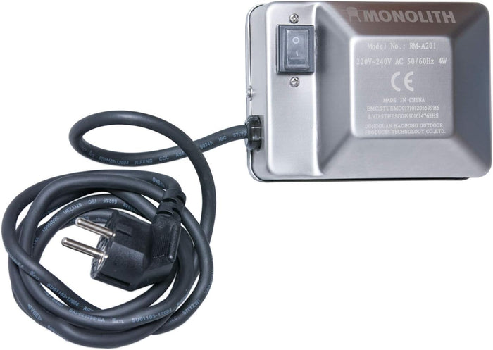 Monolith rotisserie motor 220V with power cord for outdoor grill