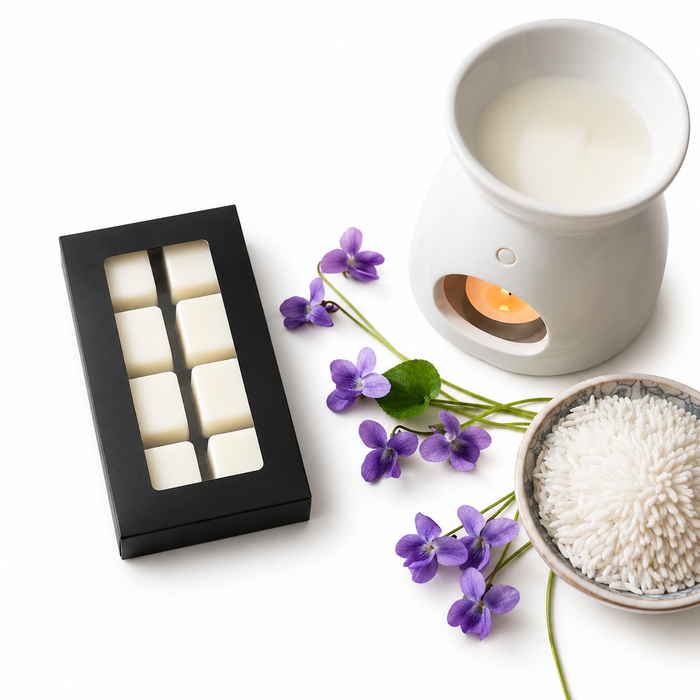 Moonlit Silk Soy Wax Melts - Luxury Peach, Bergamot & Sandalwood