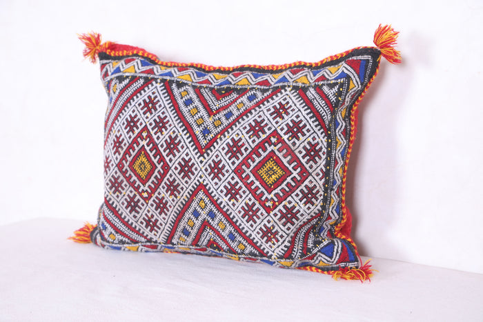 Moroccan handmade kilim pillow 15.3 INCHES X 20.4 INCHES