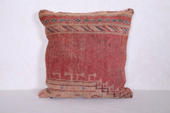 Moroccan handmade rug pillows 19.6 INCHES X 19.6 INCHES