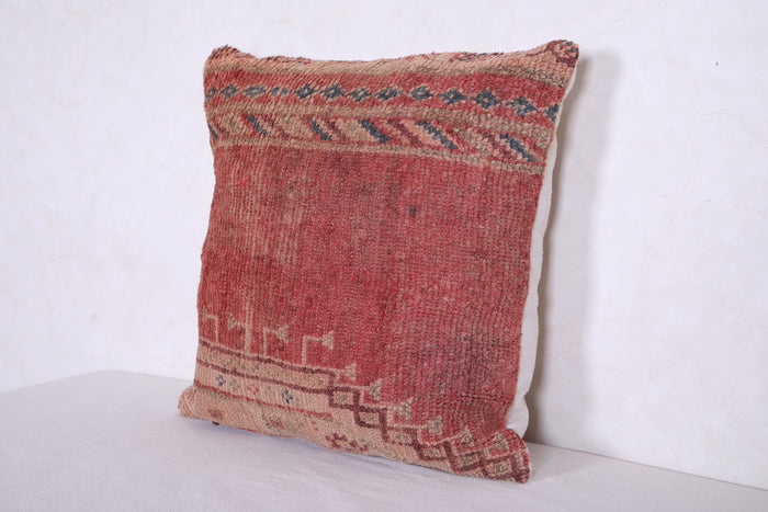 Moroccan handmade rug pillows 19.6 INCHES X 19.6 INCHES
