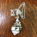 Murex Artisan Made Pendant Handcrafted Sea Shell Necklace 1 in x 1.5 in