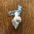 Murex Artisan Made Pendant Handcrafted Sea Shell Necklace 1 in x 2 in Mermaid Jewelry