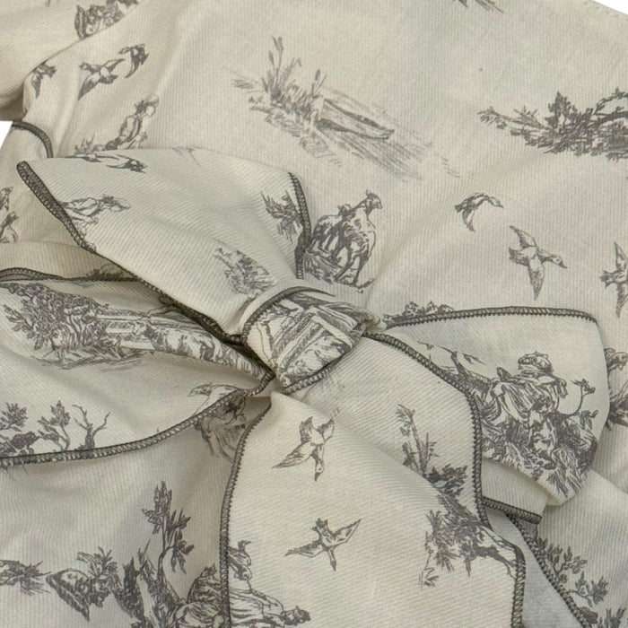 Nelly Grey Toile Romper