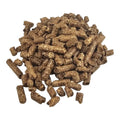 Fruit wood BBQ pellets pile