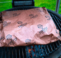Pink butcher paper roll for BBQ