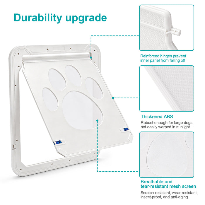 Ownpets Flap for Large Dog Screen Door,Only Flap Replacement and Screws,Flap Size 14x12 inch,Only Flap Included.