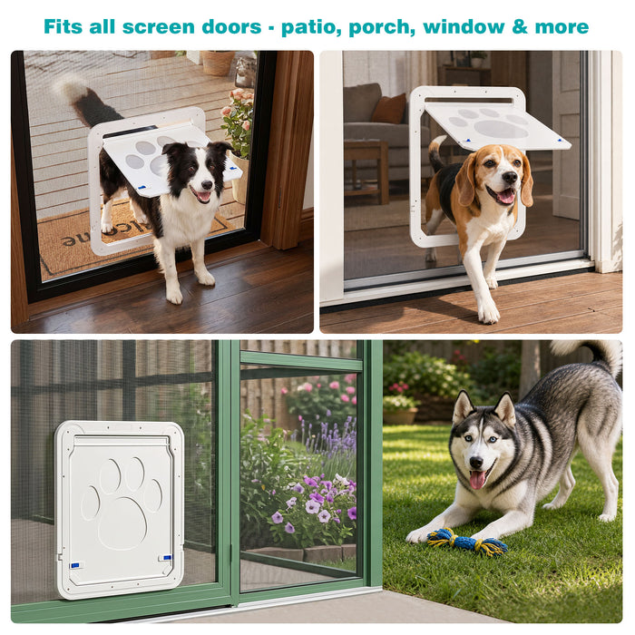 Ownpets Flap for Large Dog Screen Door,Only Flap Replacement and Screws,Flap Size 14x12 inch,Only Flap Included.