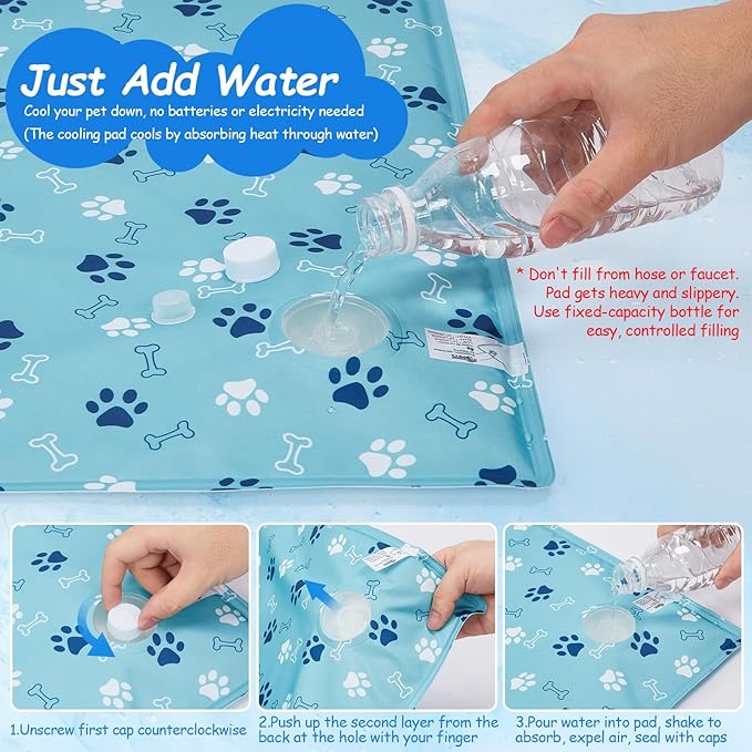 Ownpets Green Dog Cooling Mat Size X-Large
