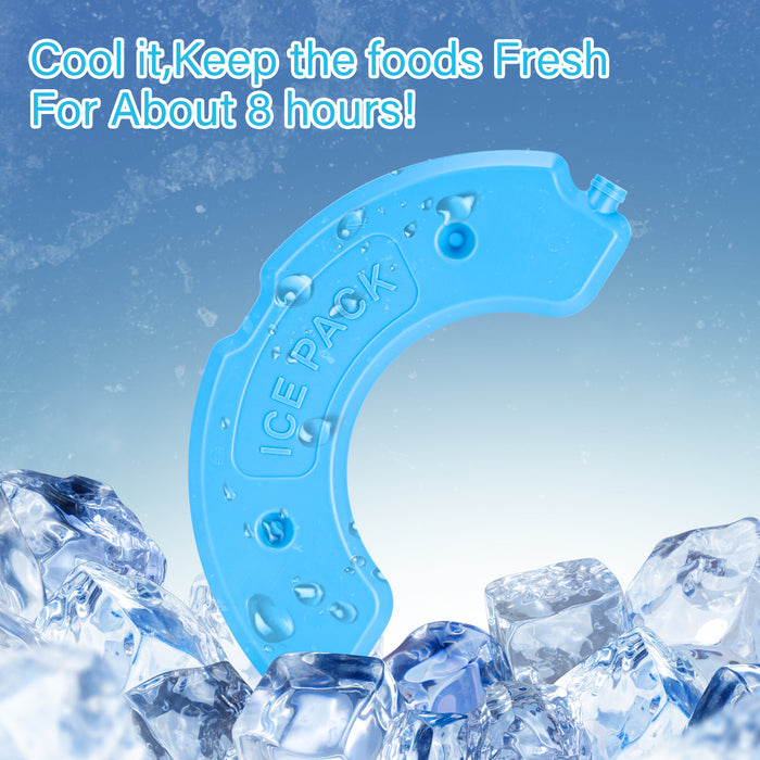 Ownpets Replacement Ice Pack for 6 Meals Automatic Pet Feeder