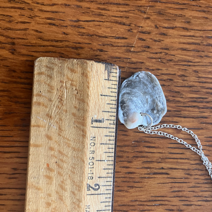 Oyster Shell Pendant Necklace | Handcrafted Mermaid & Coastal Jewelry