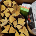 Ozpig Fuel - Wood - Starter Pack - charcoal, firelighters, firewood. Ozpig by FireFly Barbecue