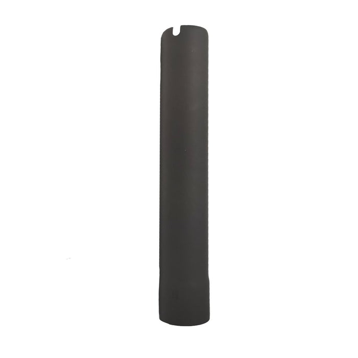 Ozpig Offset Chimney Extension black extension pipe with notch