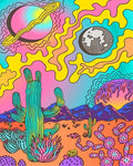 paint by numbers kit Abstract Hippie - Custom paint by number