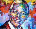 paint by numbers kit The Nelson Mandela - Custom paint by number
