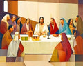 paint by numbers kit The The Last Supper - Custom paint by number