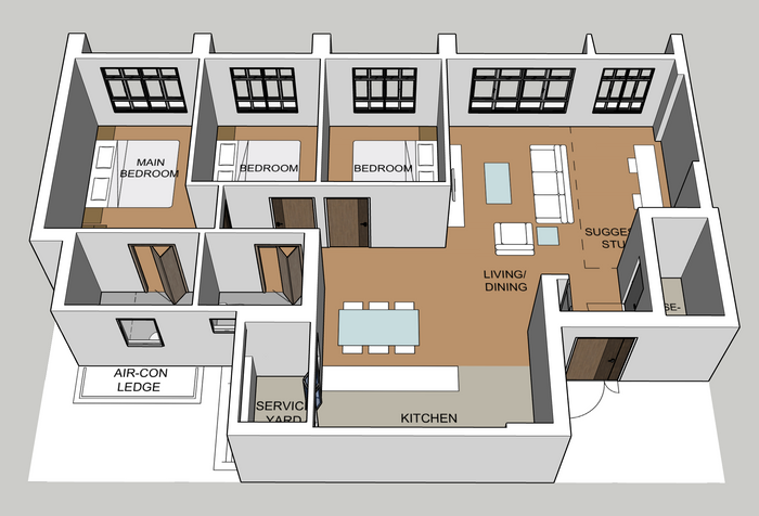 Parc Residences @ Tengah 5-room