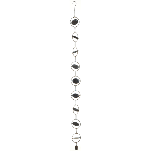Patina Round Rain Chain