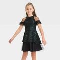 PAUL TAZEWELL WICKED ELPHABA GIRLS DRESS Size XS 4-5