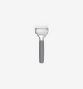 Gray peeler with platinum-cured silicone handle