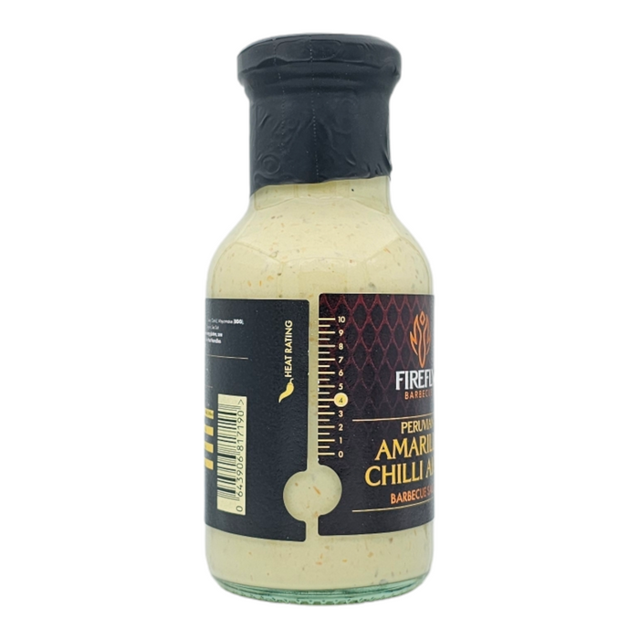 Peruvian Amarillo Chilli Aioli bottle front
