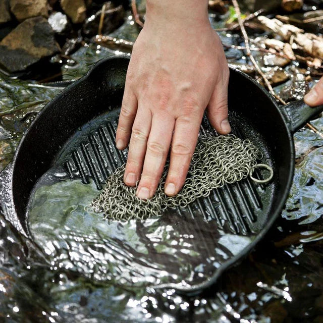 Petromax Stainless Steel Chain Mail Cleaner