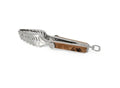 Petromax Telescopic Grill Tongs with wooden handle for outdoor grilling
