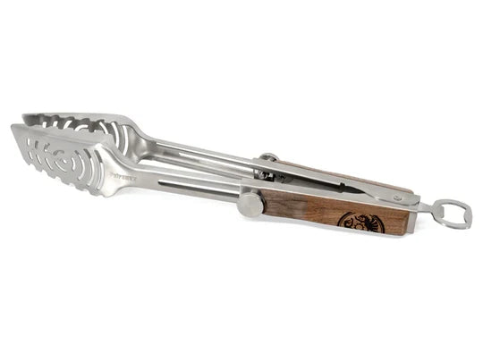 Extended Petromax Telescopic Grill Tongs with stainless steel construction